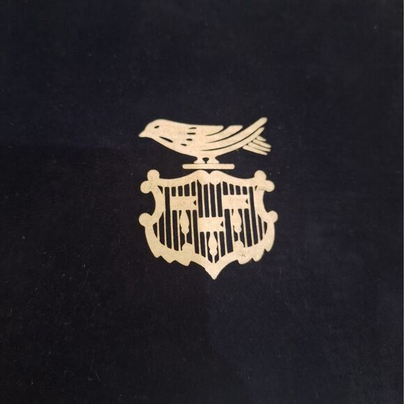 Baccarat Crystal Decanter Martell Cordon Bleu Cognac Blue Cord & Case Vintage - Picture 10 of 10